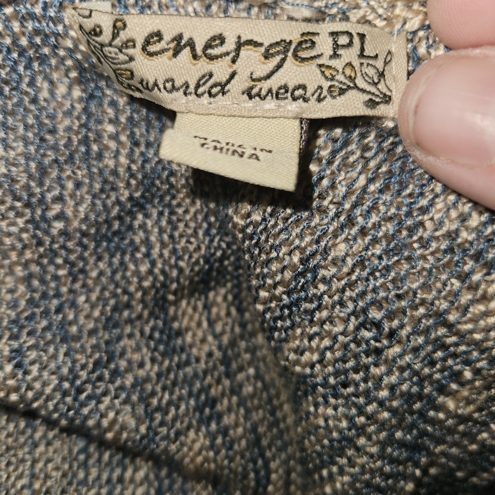 Energe Womans Cardigan Size Petite L - Picture 12 of 12
